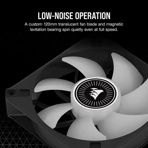 Corsair iCUE ML120 RGB Elite 120mm Cabinet Fan (Single Pack)